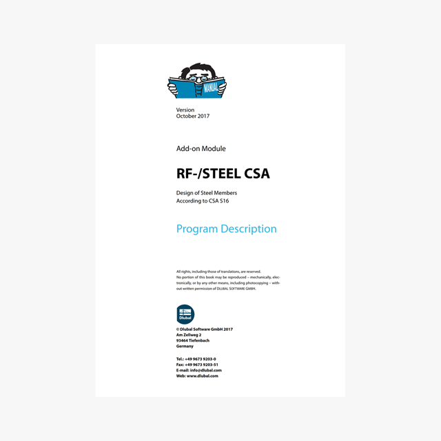 RF-/STEEL CSA Manual 