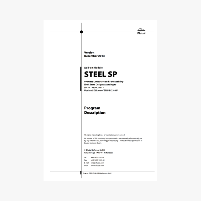 STEEL SP Manual 