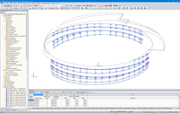 Facade Supporting Structure in RFEM (© Enclos Corp.)