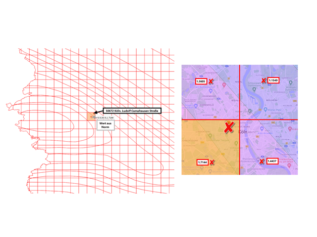 FAQ 005331 | How does the Geo-zone tool determine the earthquake data according to DIN EN 1998‑1?