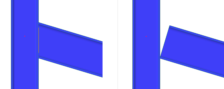 Dirección de corte (por barra): Paralelo (izquierda), perpendicular (derecha)