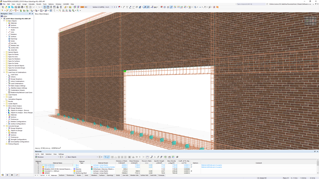 Baner C | Projektowanie konstrukcji murowych RFEM 6
