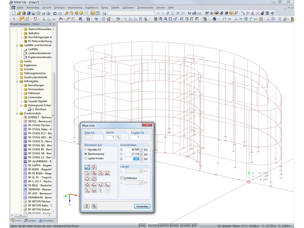 Použití hladin na pozadí