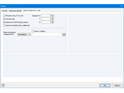 Nastavení detailů pro import DXF