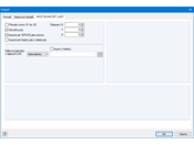 Nastavení detailů pro import DXF