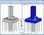 Woodcube - pětipodlažní budova v Hamburku, Německo | Posouzení v programu RFEM od společnosti Isenmann Ingenieure, Německo | www.isenmann-ingenieure.de