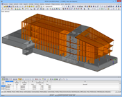 Badenský Zemědělský dům ve Freiburgu, Německo | Navrženo v programu RFEM společností Göppert Bauingenieure | www.gbi-statik.de