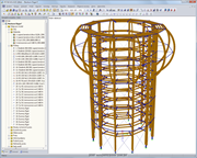 Rozhledna na ostrově Rujána, Německo | Navrženo v programu RSTAB společností WIEHAG GmbH, Rakousko | www.wiehag.com