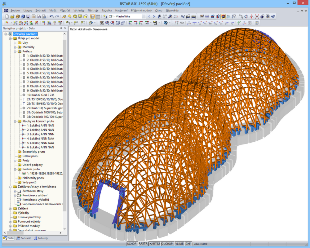 Echolot – biomimický pavilón na zahradnické výstavě BUGA 2011, Německo | navržen Vysokou školou technickou v Koblenzi | www.hs-koblenz.de