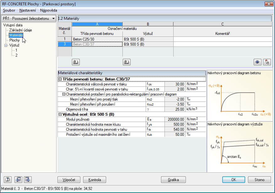RF-BETON Flächen - 1.3 Flächen, Spannungsnachweis