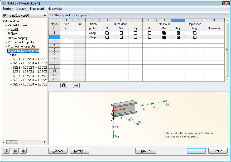 Maske 1.7 Stabendgelenke