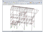 Lageplot der angewendeten Stabenden