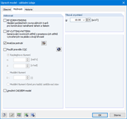 Aktivierung von RF-PIPING Base in den Modell-Basisangaben