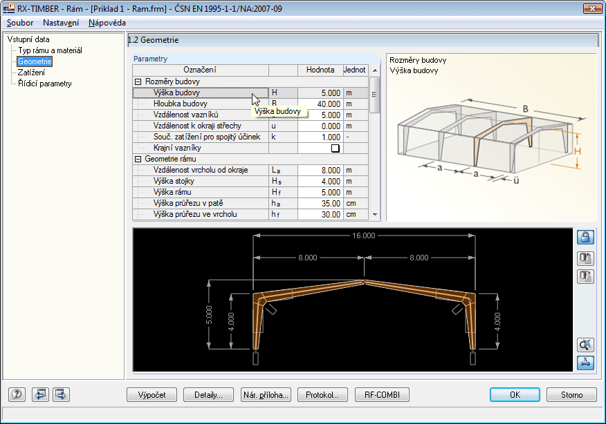Dialog 1.2 Geometrie