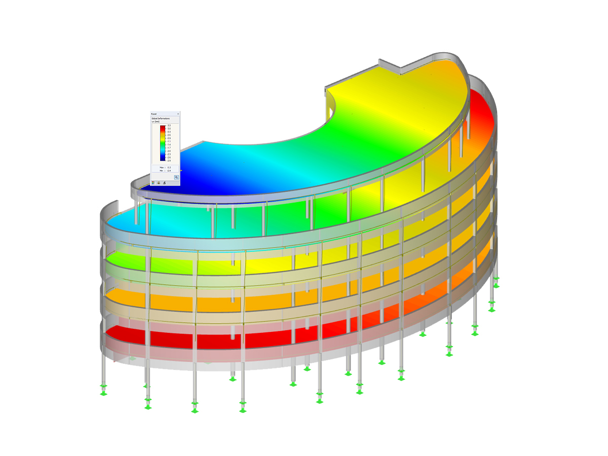 Železobetonová konstrukce v softwaru RFEM