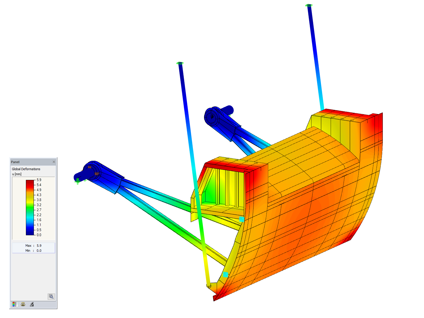 Ocelové vodní stavby | Segmentové stavidlo