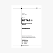 RSTAB 8 Manual incl. SUPER-RC