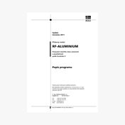 Manuál RF-ALUMINUM