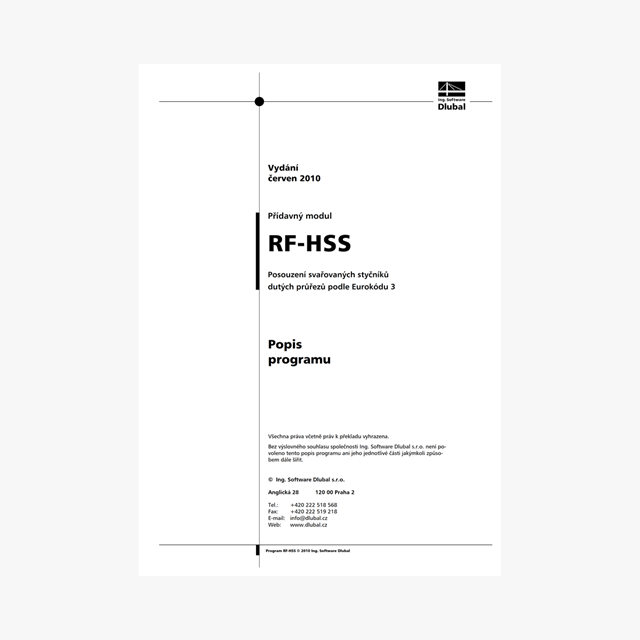 Manuál RF-/HSS