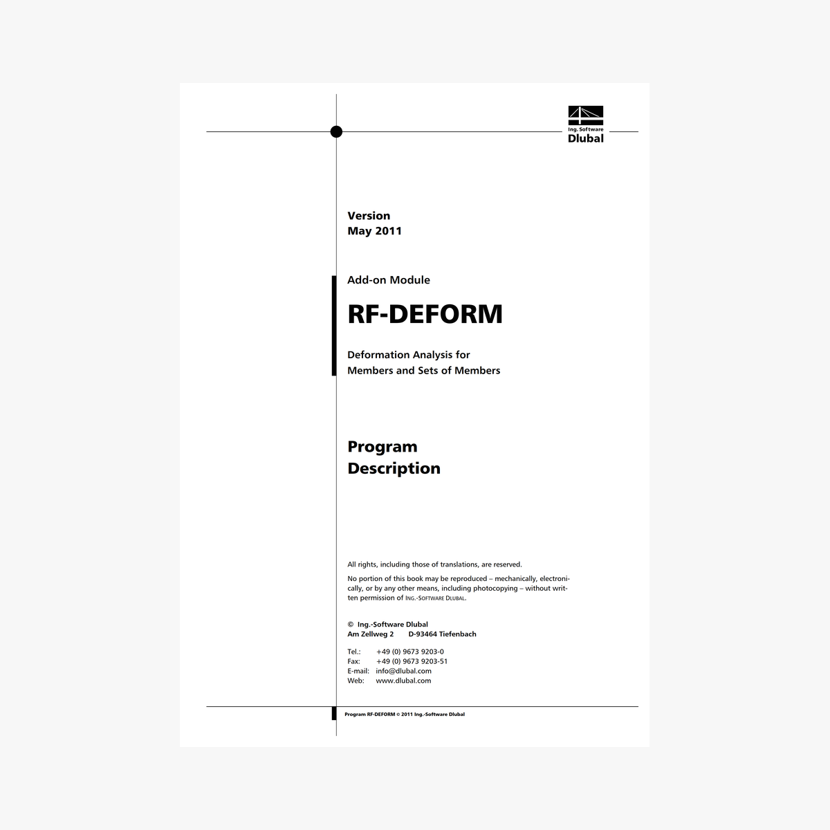 Handbuch RF-/DEFORM