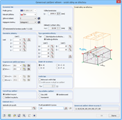 Windlast auf vertikale Wände mit Dach