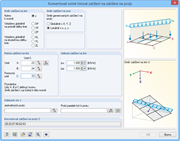 Freie Linienlast in Stablasten umwandeln