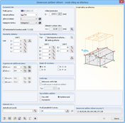Windlast auf vertikale Wände mit Dach