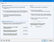 Detaileinstellungen für die Bemessung