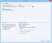 Detaileinstellungen für die Berechnung