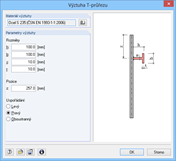 Eingabe einer T Beulsteife