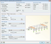Ermittlung der Weg- und Drehfederung aus Schubfeld