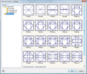 Bibliothek mit inneren Bühnen