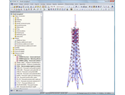 Exportiertes RFEM-Modell