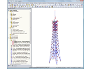 Exportiertes RFEM-Modell