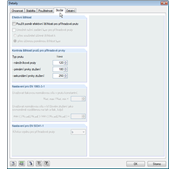 Detaileinstellungen für Gittermast