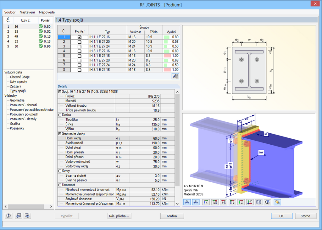 Auswahl des Verbindungstyps