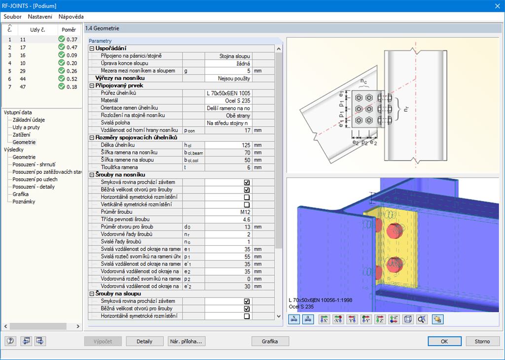 Dialog 1.5 Skladba spoje