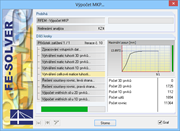 Nelineární výpočet vnitřních sil