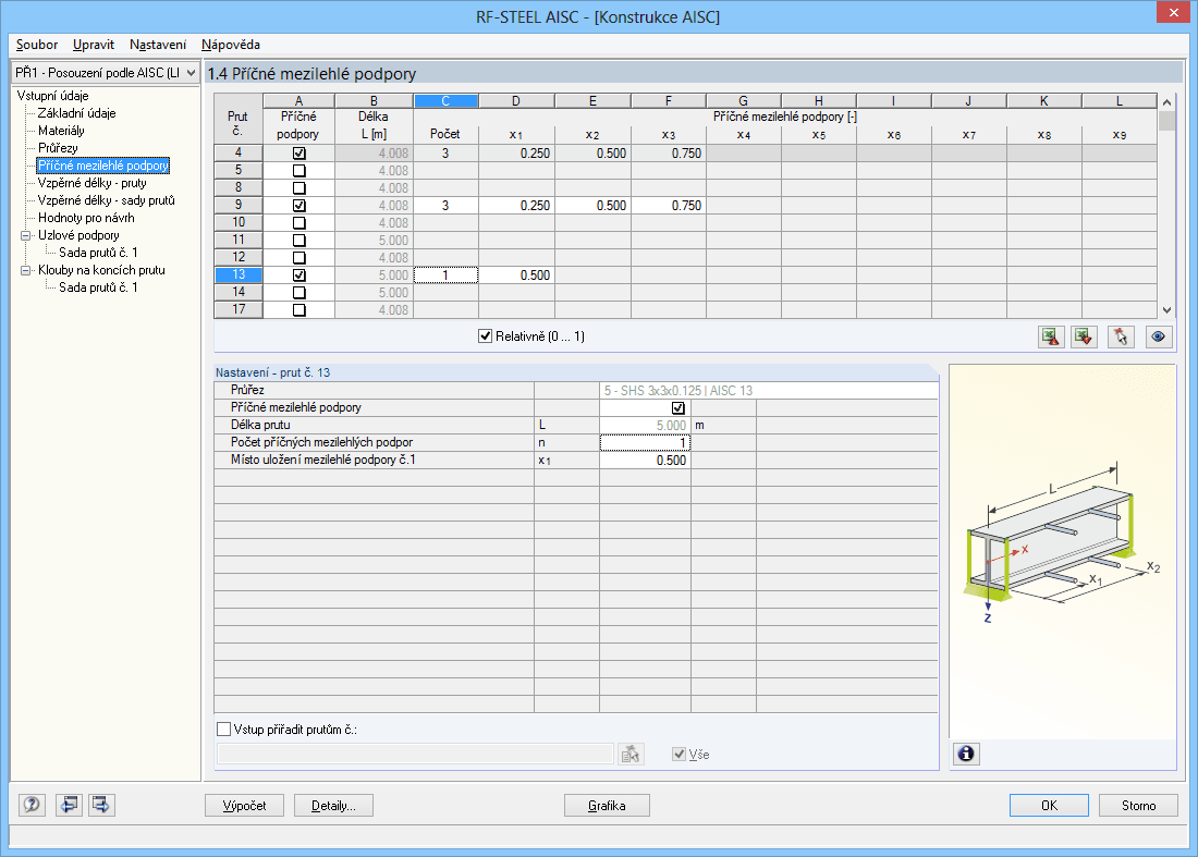 Seitliche Lagerungen