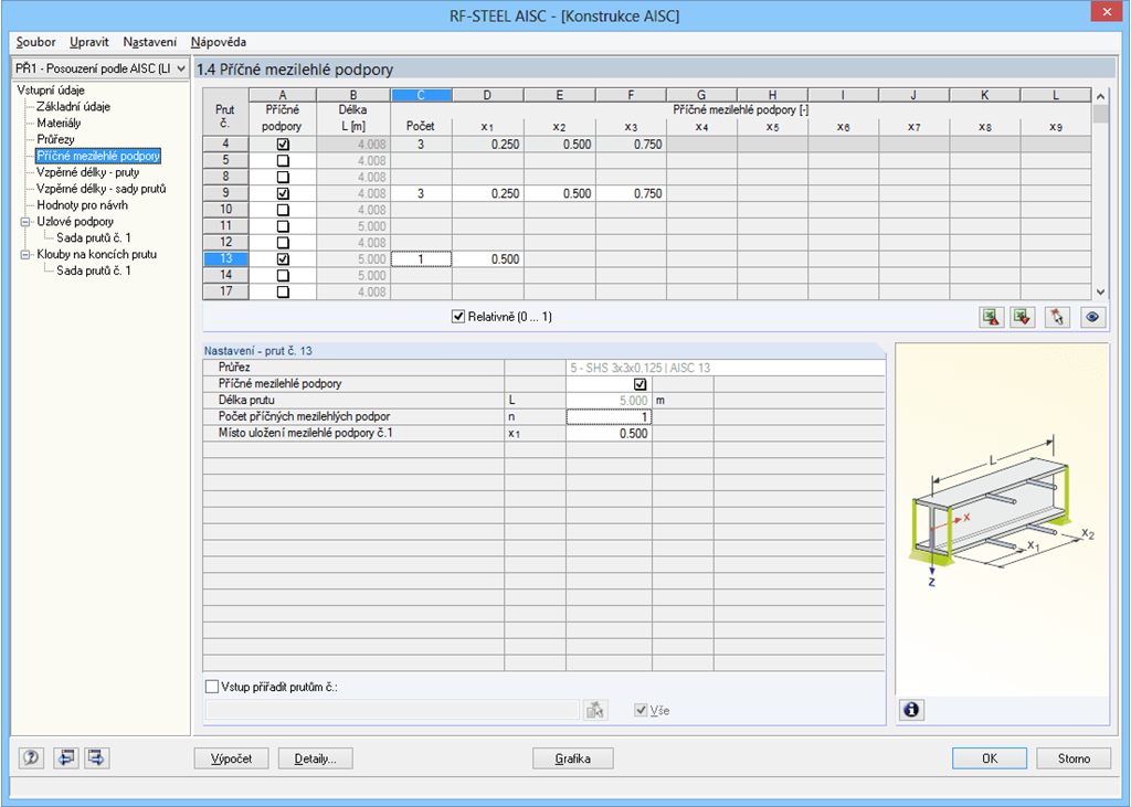 Seitliche Lagerungen