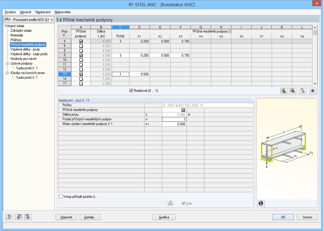 Seitliche Lagerungen