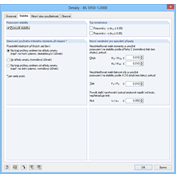 Detaileinstellungen zur Bemessung