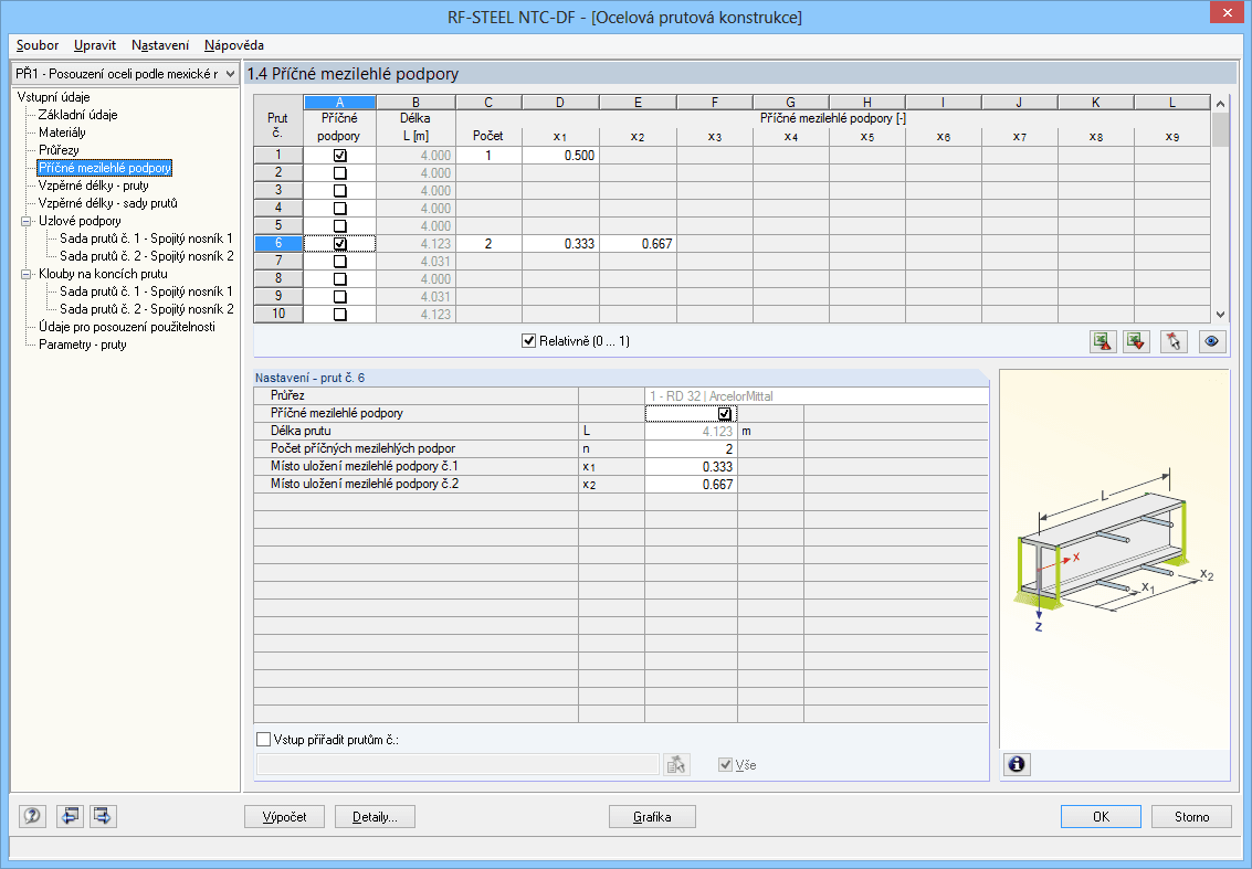 Seitliche Lagerungen
