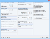 Detaileinstellungen zur Bemessung
