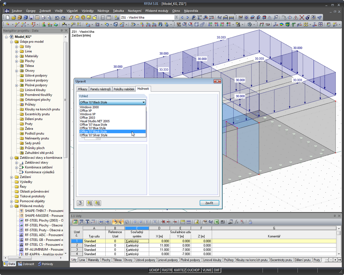 Office 2007 Black Style