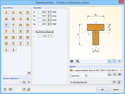Eingabe eines zusammengesetzten T-Querschnittes