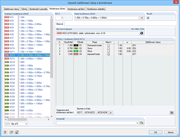 Einwirkungen in den generierten Einwirkungskombinationen