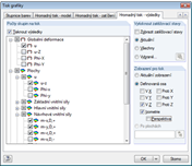 Seriendruck der Ergebnisse