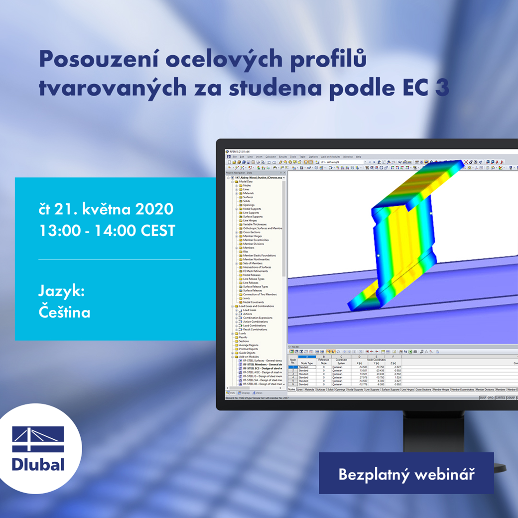 Posouzení ocelových profilů tvarovaných za studena podle EC 3