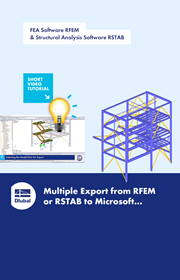 FEA Software RFEM \n & Structural Analysis Software RSTAB